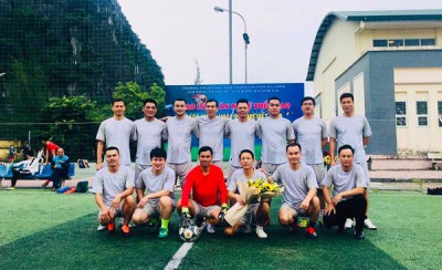 Giao hữu bóng đá chào mừng 90 năm ngày thành lập Hội liên hiệp phụ nữ Việt Nam