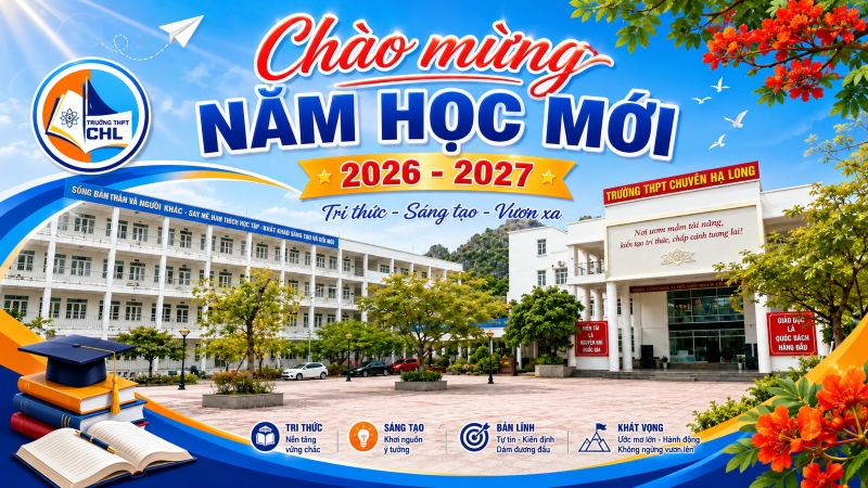 Chào mừng năm học mới 2026 - 2027